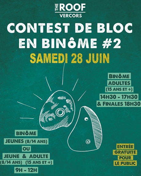 Contest en Binôme #2 - Le 28 juin pour toutes et tous !