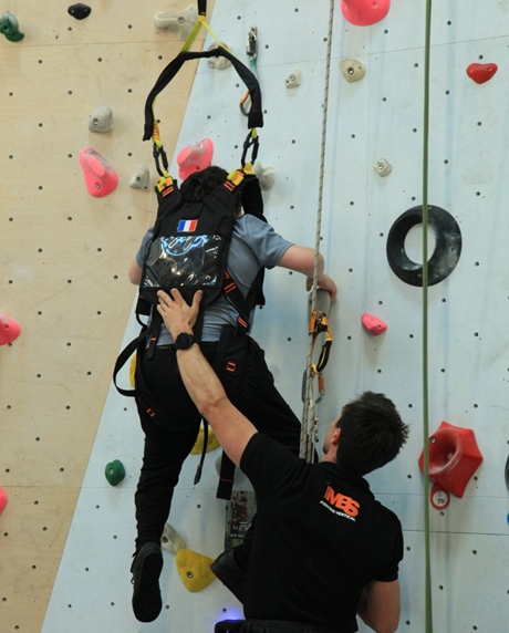 Escalade et Handicap : The Roof Vercors s'équipe du CAMI - Footing Vertical