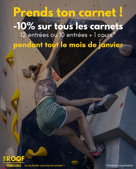 -10% sur les carnets en janvier !