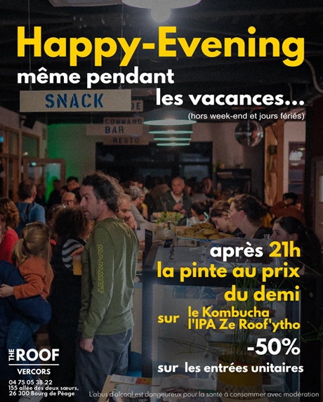 Les Happy-Evening évoluent !