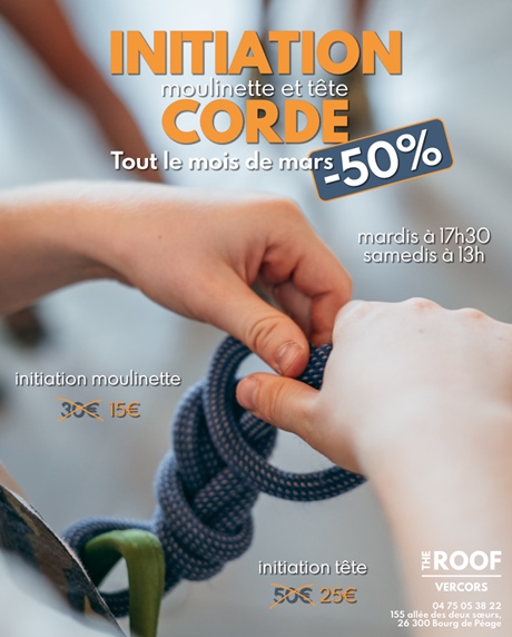 -50% sur les initiations cordes